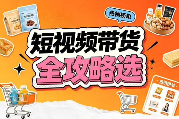 短视频带货全攻略选品剪辑投流多平台玩法