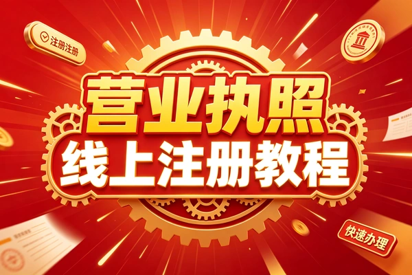 营业执照线上注册教程