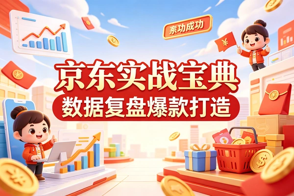 2026京东实战宝典从数据复盘到爆款打造