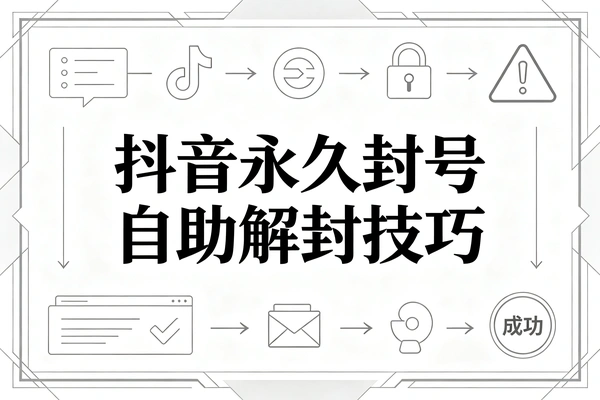 抖音永久封号自助解封技巧